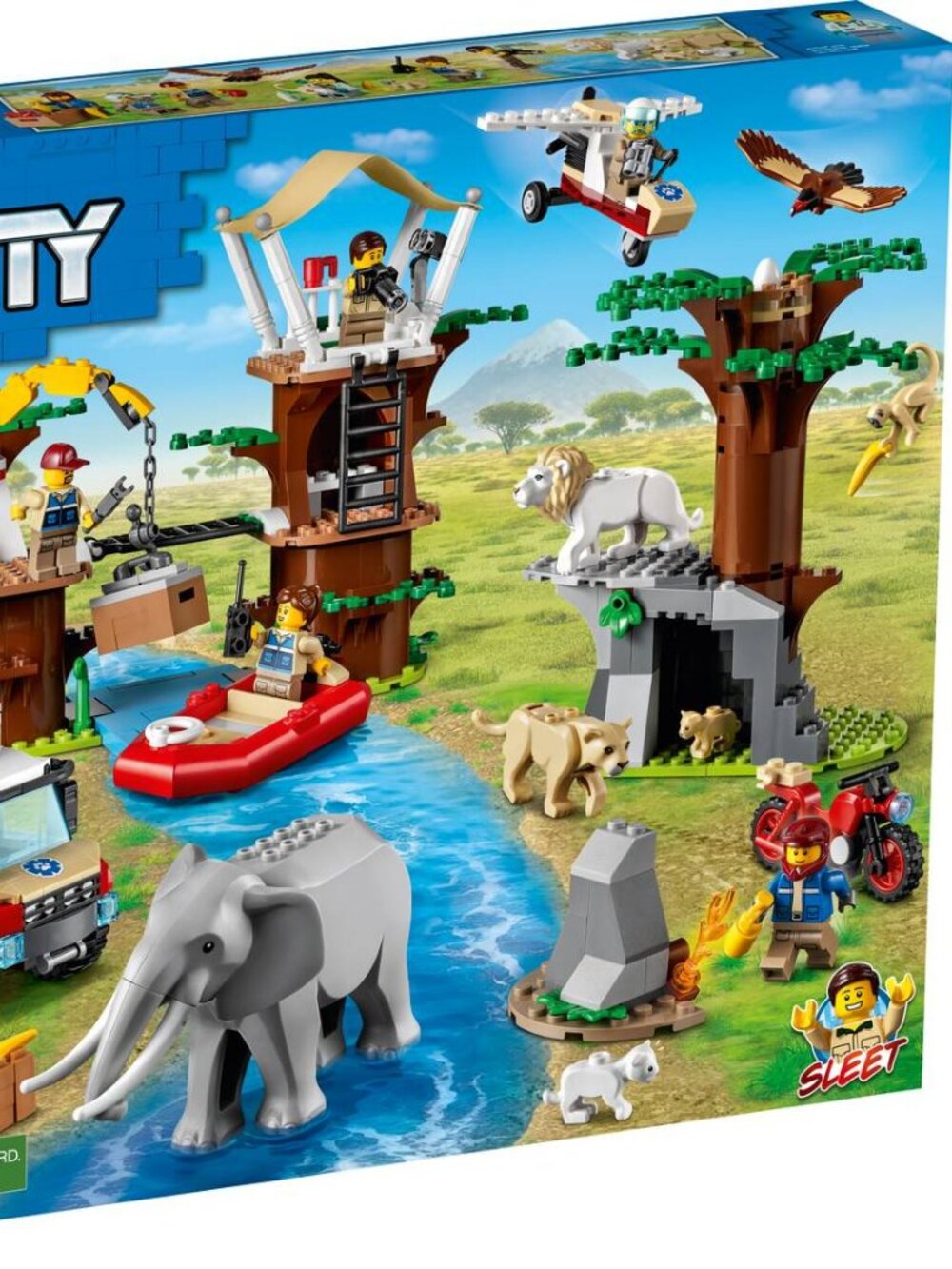 LEGO Wildlife Rescue Camp with over 500 pieces and box, 60307 - Picture 13 of 13